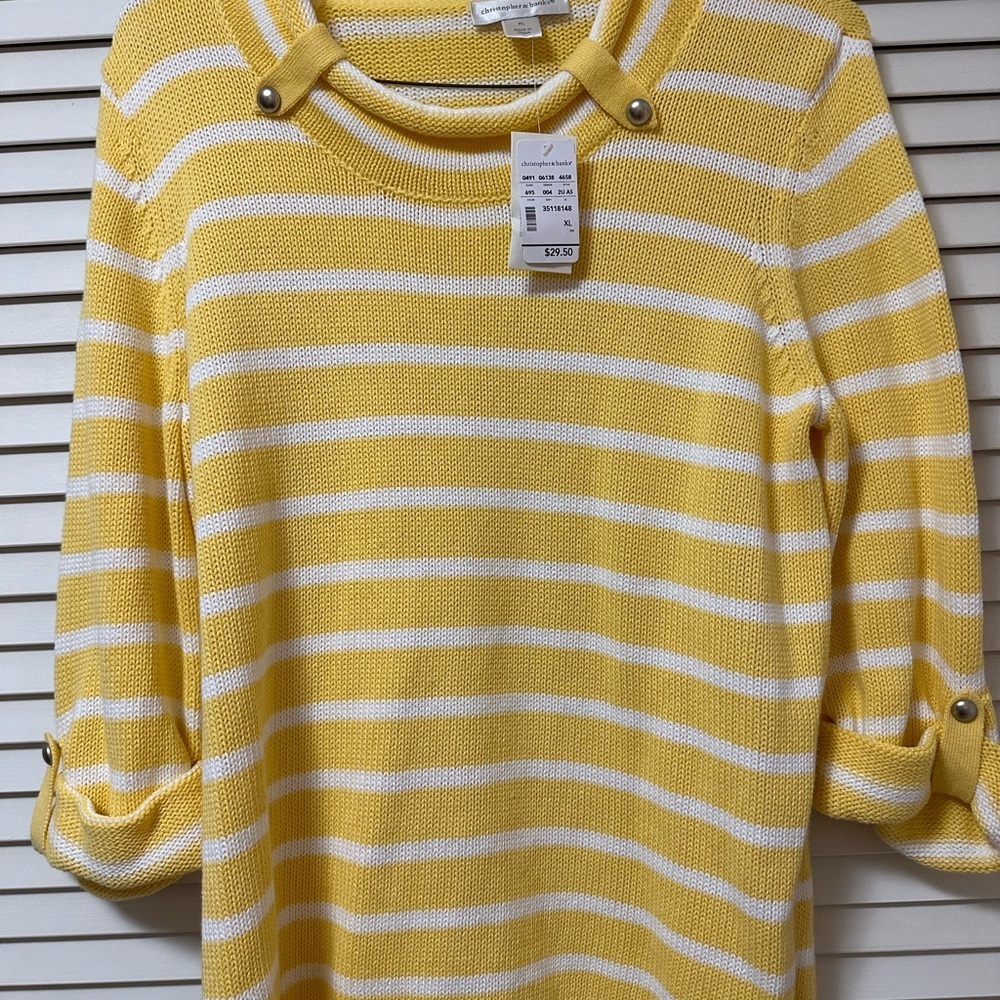 Steal of the day.....Christopher Banks, heavy cotton  xl